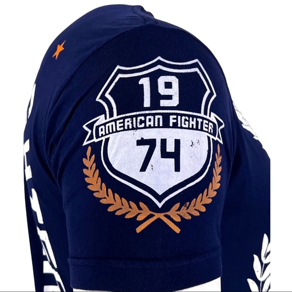 American Fighter Men's T-shirt Take Flight Athletic Navy XS-4XL - Picture 7 of 8